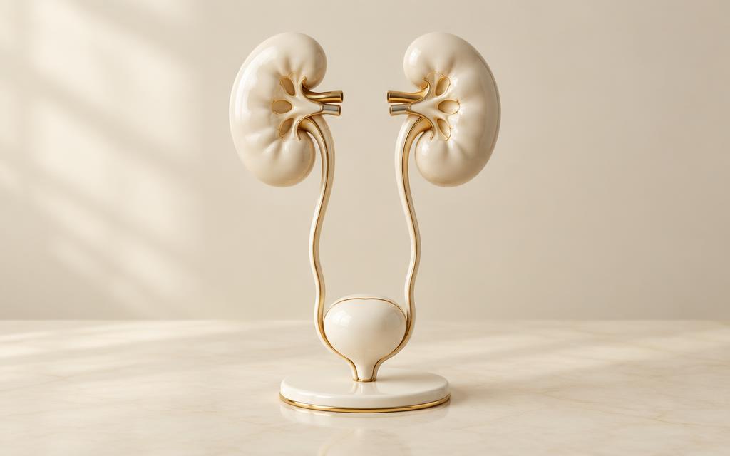 Modelo ilustrativo do sistema renal